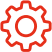 garage door gear part icon