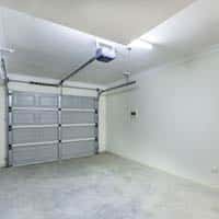 Garage door after servicing